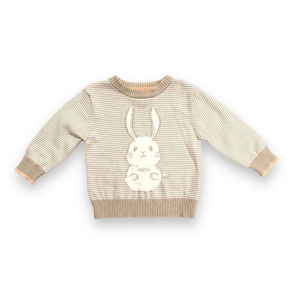 Cat & Jack | Soft Knit Bunny Sweater (2T) 🐰